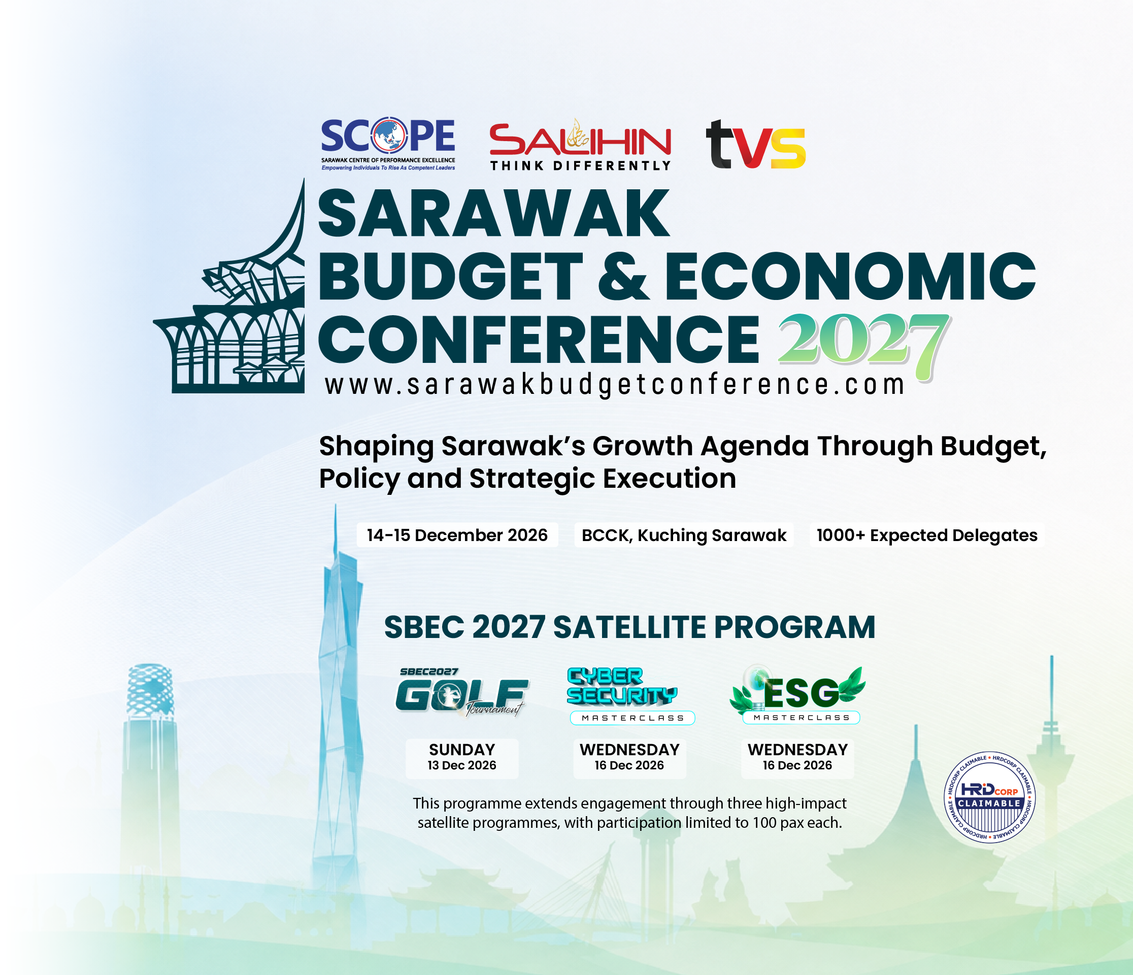 Shape the Future of Sarawak’s Growth Agenda at SBEC 2027